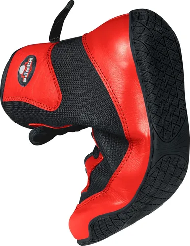 Vista 9 de Zapatos de boxeo profesionales para hombres y mujeres Zapatos de boxeo transpirables Zapatos de suela de goma antideslizante para campeones