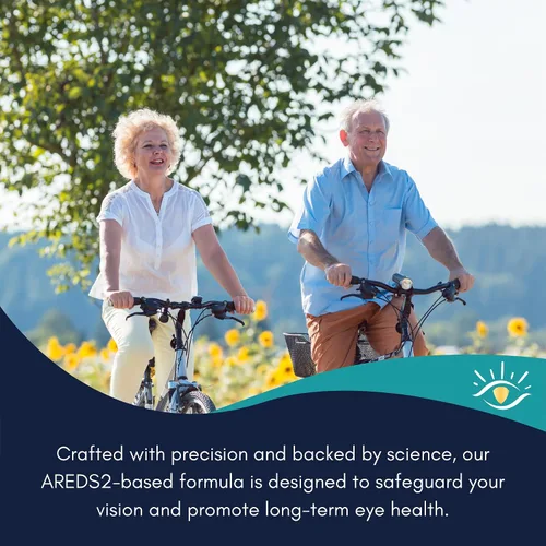 Vista 5 de AREDS2 Suplemento mineral a base de vitaminas para los ojos (120 unidades de suministro para 60 días) - Suplemento a base de AREDS2 para ojos
