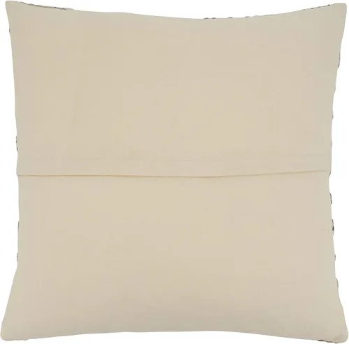 Vista 2 de SARO LIFESTYLE Ambrosia Collection - Almohada con diseño de rayas con relleno de plumón, 22 pulgadas, multicolor