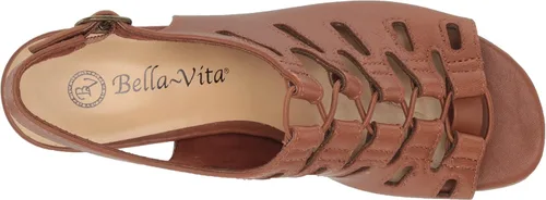 Vista 5 de Bella Vita Sandalias de cuña Zamira para mujer