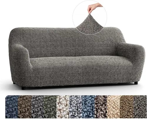 Vista 23 de PAULATO BY GA.I.CO. Funda para silla – Funda elástica para sillón – Funda de sillón para mascotas y niños – Fundas suaves para silla – Protector