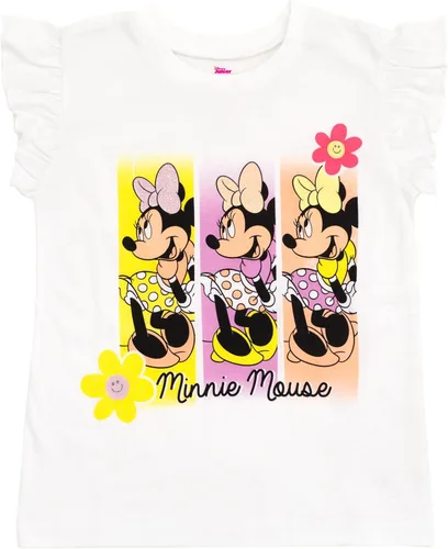 Vista 2 de Disney Minnie Mouse - Conjunto de 3 piezas de camiseta de rizo francés y coletero