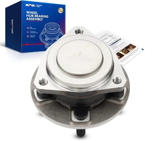 Vista 92 de KAX 510063 Rodamiento de rueda delantera compatible con Toyota Camry 2004-2017, Ford Edge 2007-2014, Toyota Sienna 2004-2010, conjunto de cubo