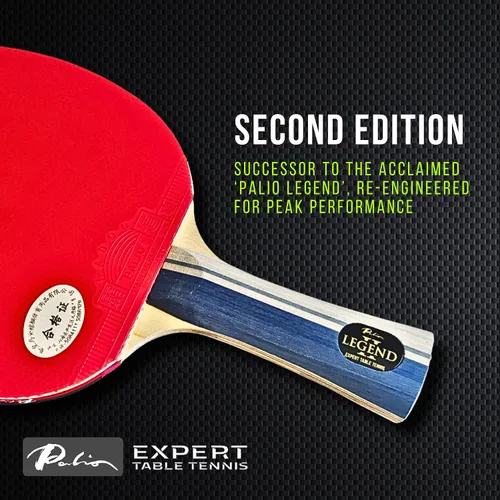 Vista 5 de Palio Legend 2 raqueta para tenis de mesa y estuche