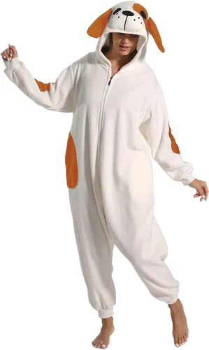 Vista 3 de Adult Costume Onesie Pajamas Funny Cosplay Halloween Christmas Women Men