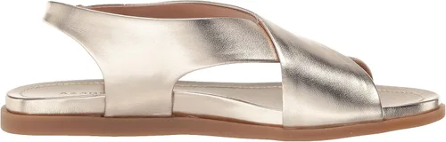 Vista 6 de Aerosoles Sandalias planas Cele para mujer, PU dorado suave, 9, PU de oro suave