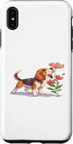 Vista 7 de iPhone 15 Funny Sniffari Support Squad Beagle Dog Lover Puppy Parent Case