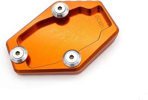 Vista 27 de Krace Soporte lateral para motocicleta, placa de ampliación de pie lateral, almohadilla de extensión para Yamaha YZF R1 2009-2016