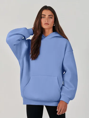 Vista 8 de ANRABESS Womens Oversized Hoodies Fleece Sweatshirts Long Sleeve Hooded Pullover Winter Clothes with Pocket