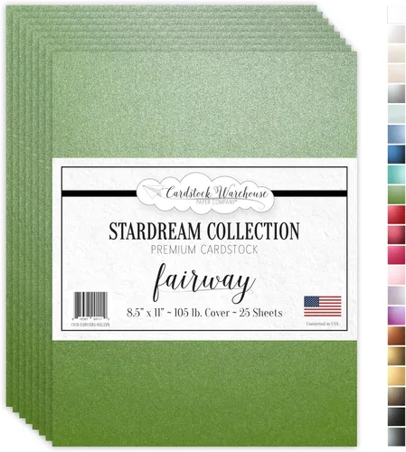 Vista 10 de Cardstock Warehouse Stardream - Papel de cartulina morado amatista - 25 hojas, 8.5 x 11 pulgadas - 105 libras / 284 GSM cartulina púrpura metálica