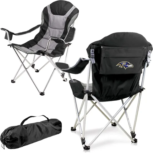 Vista 19 de Picnic TIME NFL NFL - Silla de campamento reclinable unisex para adultos, silla de playa para adultos, silla deportiva con bolsa de transporte