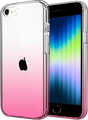 Vista 30 de JJGoo Funda transparente compatible con iPhone 11 Pro Max, transparente, suave, a prueba de golpes, delgada, delgada, antigolpes, color rosa
