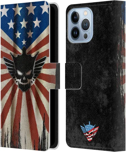 Vista 78 de Head Case Designs Funda con licencia oficial de la WWE American Nightmare Flag Cody Rhodes compatible con Apple iPhone 11