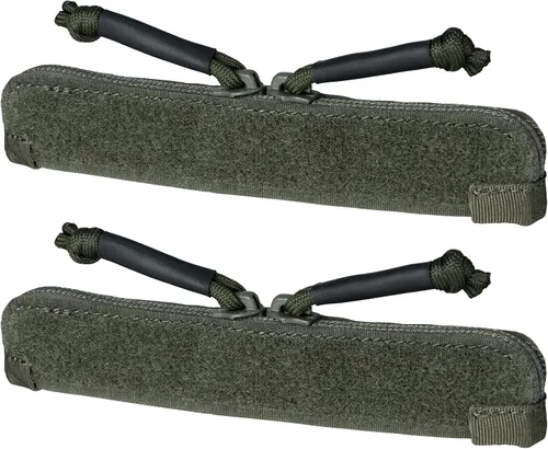 Vista 9 de IDOGEAR Inserto de tira de cremallera para chaleco Combat AVS CPC JPC2.0 Accesorios de bolsillo de gancho y bucle cremalleras dobles 5.9 pulgadas