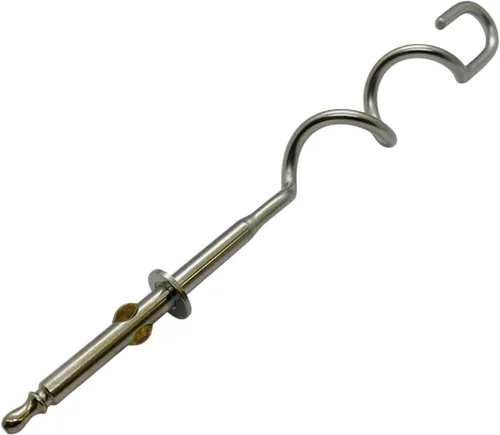 Vista 4 de Cuisinart CHM-DH 2 Ganchos de repuesto para masa de acero inoxidable para modelos CHM-3, CHM-5, CHM-7, HM-50 HM-70 HM-90, HTM-3, HTM-5, HTM-7 y HTM-9