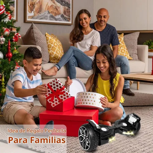Vista 7 de Hoverboard, All Terrain Hover Board, Bluetooth & LED Lights 8.5” Off Road Self Balancing Scooter, Non-Slip Footpads, UL2272 Safety Certified