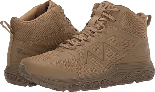 Vista 7 de Bates Rush Mid Botas militares y tácticas para hombre, Negro