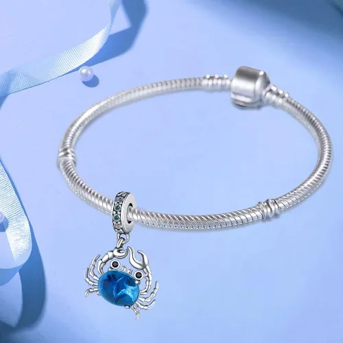 Vista 31 de LNQOBU Happy Life - Colgante para pulseras de abalorios, plata de ley 925 para mujer (con un espaciador de cuentas)
