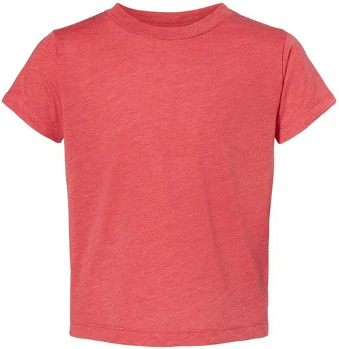 Vista 40 de Bella Canvas 3413c para hombre (1) Triblend verde + (1) Triblend rojo