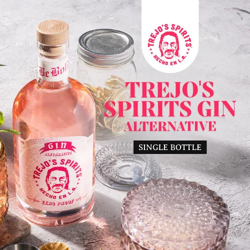 Vista 8 de Trejo's Spirits Alternativa a la Ginebra Rosa Sin Alcohol Sin Alcohol, Sin Gluten y Azúcar, A Base de Plantas, Apta para Keto 20 Calorías por