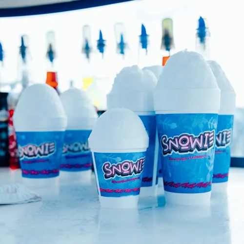 Vista 3 de Snowie - Jarabe saborizante para helados de hielo listo para usar