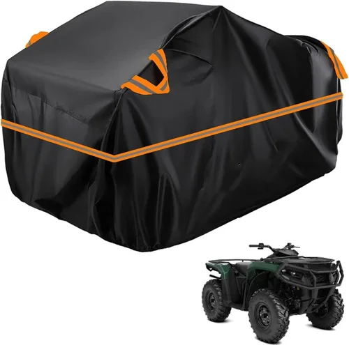 Vista 167 de Cubierta para ATV impermeable compatible con Arctic Cat H1 EFI TRV Cruiser 4x4 2011, cubierta de 210D para vehículos de 4 ruedas, cubierta para quad
