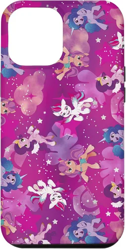 Vista 26 de My Little Pony: Una nueva generación Pink Group Pony Pattern V3 Funda para iPhone 17