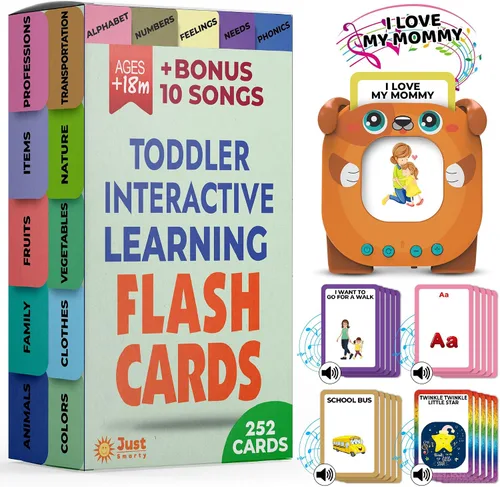 Vista 7 de Tarjetas flash Baby Shark para niños de 2 a 4 años Juguetes sensoriales para niños autistas y autistas no verbales de 2, 3, 4, 5, 6 años, juguetes