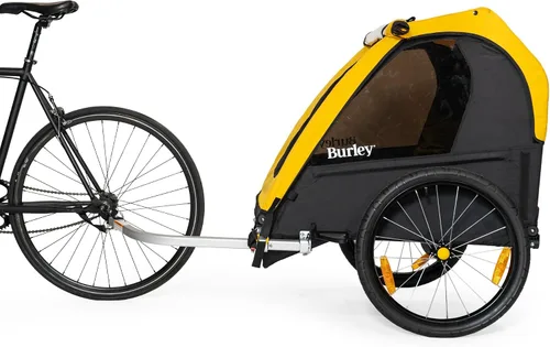 Vista 4 de Burley Bee, Remolque para Bicicleta de 1 y 2 Asientos, Ligero, Remolque Solo para Bicicletas de Niños