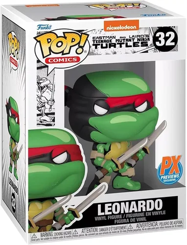 Vista 2 de Funko Figura de vinilo TMNT POP Exclusivo de Leonardo PX