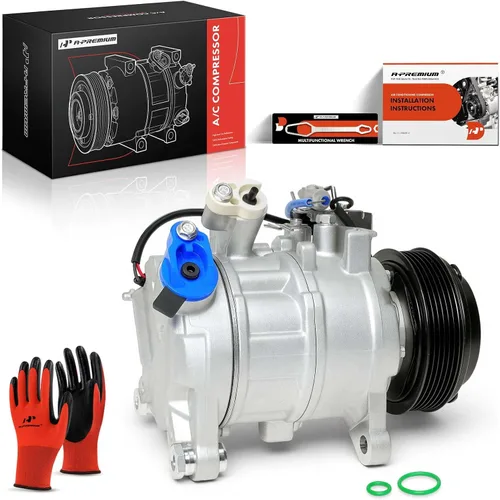 Vista 10 de A-Premium Compresor de aire acondicionado con embrague compatible con BMW X1 2012-2015, X4 2015, Z4 2012-2016, L4 2.0L
