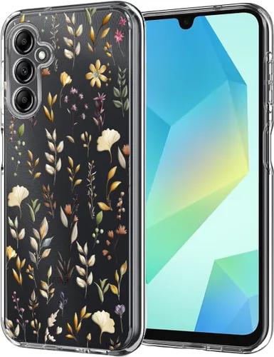 Vista 11 de Unov Funda compatible con Galaxy A10e Galaxy A20e funda transparente con diseño de TPU suave, absorción de golpes, patrón delgado en relieve