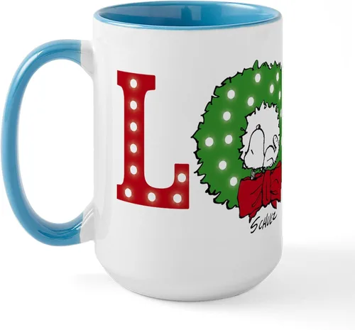 Vista 43 de CafePress SNOOPY Joe Cool - Taza de café de cerámica (15.0 fl oz)