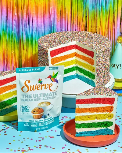 Vista 8 de Swerve Zero Calorie Allulose Blend - Edulcorante de reemplazo de azúcar granular, sin alcohol de azúcar, apto para dieta cetogénica, sin eritritol