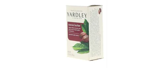 Vista 2 de Yardley Barra hidratante de manteca de cacao 4.25 oz (paquete de 10)