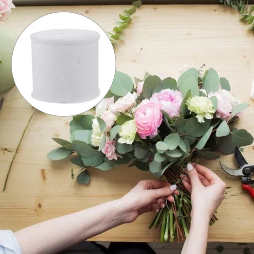 Vista 3 de EXCEART Papel de regalo Kraft Papel de regalo de flores de algodón absorbente de agua Envoltura de ramo de flores de repuesto de tubo de agua floral