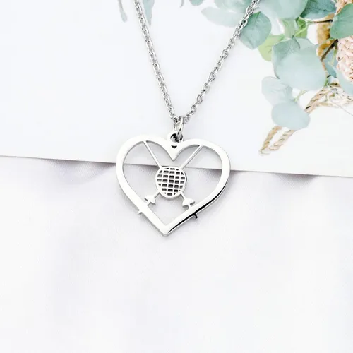 Vista 4 de MYOSPARK Regalo de esgrima, collar de esgrima, joyería de esgrima, regalo para entrenador de equipo, esgrima, amantes de esgrima, regalo deportivo