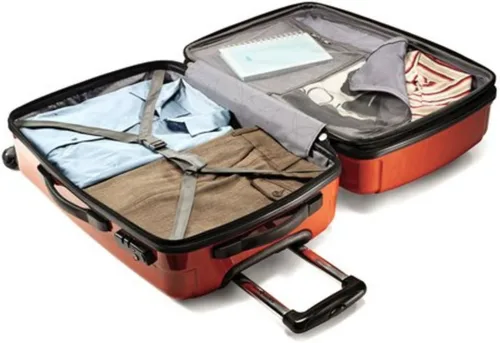 Vista 173 de Samsonite Winfield 2 Equipaje rígido con ruedas giratorias, Azul profundo, Juego de 3 piezas (20/24/28)