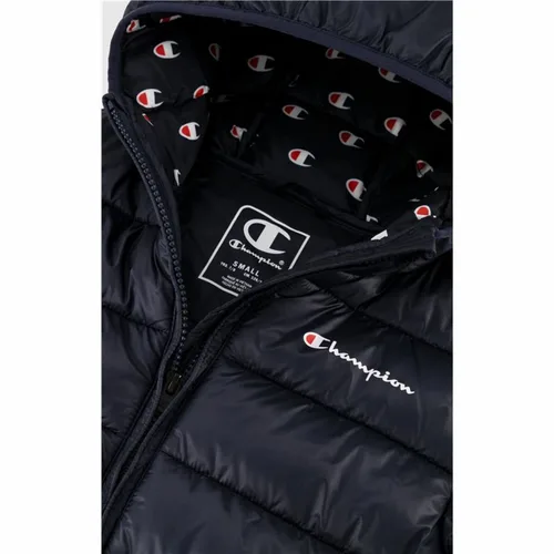Vista 4 de Chaqueta Deportiva para Niños Champion Azul oscuro