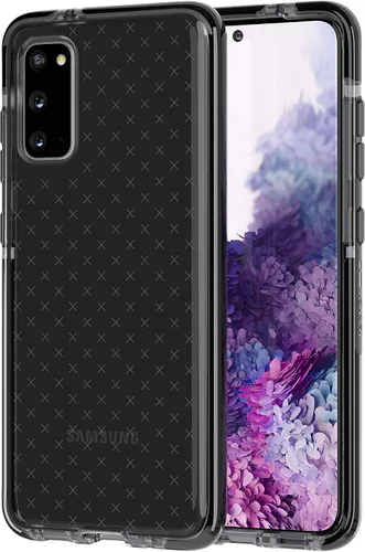 Vista 7 de tech21 Evo Check - Funda para teléfono Samsung Galaxy S20 5G, propiedades antimicrobianas higiénicamente limpias contra los gérmenes con protección