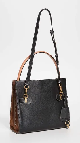 Vista 3 de Tory Burch Lee Radziwill - Bolsa doble pequeña para mujer