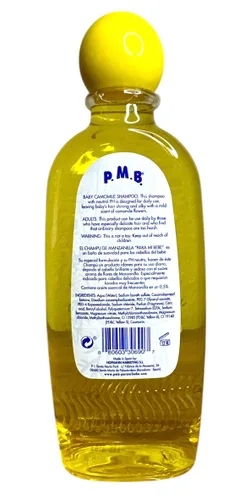 Vista 3 de Para Mi Bebe Champú de manzanilla, 8.3 oz (paquete de 4)