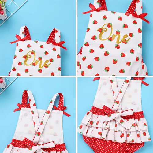 Vista 3 de Mameluco para bebé niña para primer cumpleaños, disfraz de princesa para Halloween, cosplay