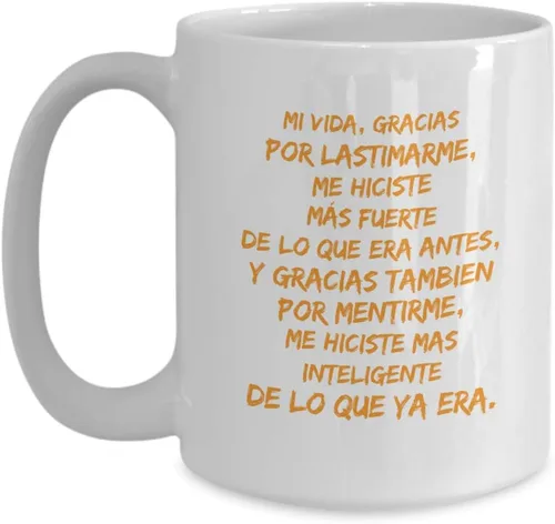 Vista 4 de Regalo para amigos Taza de café para hermanos Perfecto regalo para navidad, graduados, profesionales y estudiantes Vaso con afirmaciones
