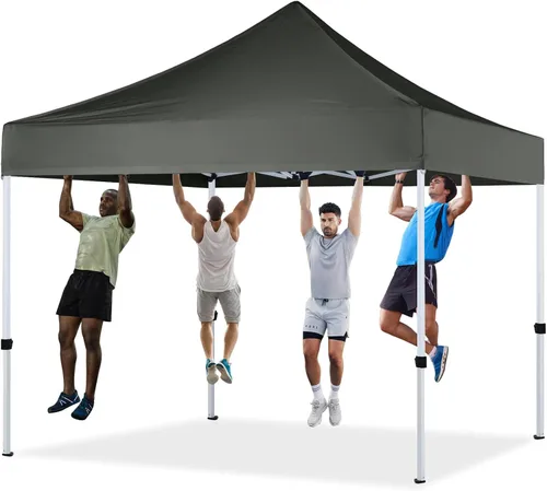 Vista 9 de Carpa Desplegable 10x10 Serie Comercial, Blanco