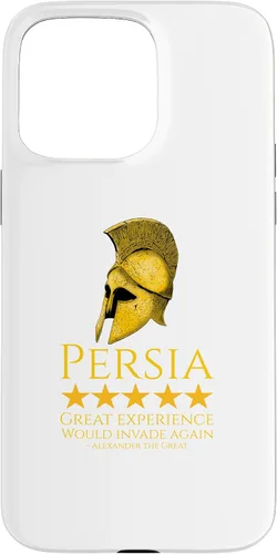 Vista 28 de iPhone 16 Alexander The Great - Persia - Ancient Greek History Meme Case