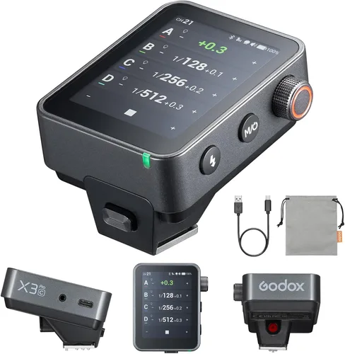 Vista 10 de Godox X3S X3 S TTL - Disparador inalámbrico para Sony, transmisor de flash