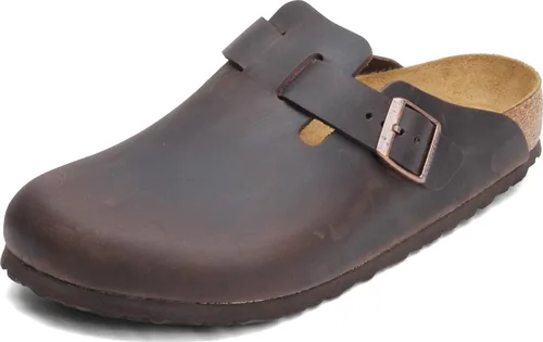 Vista 15 de Birkenstock Zuecos de gamuza Boston para mujer