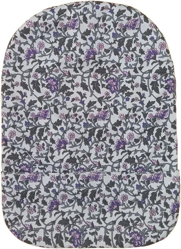 Vista 14 de Funda para bolsa de ostomía desodorizante elástica D con tapón de cordón (XL, flores azules)