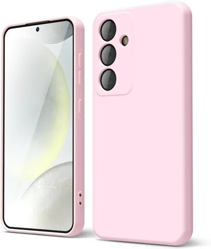 Vista 251 de oakxco Funda para teléfono Samsung Galaxy S8 de silicona líquida, delgada y fina de gel de goma suave TPU cubierta protectora simple llana